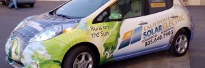 solar powered car in california solar electric fleet